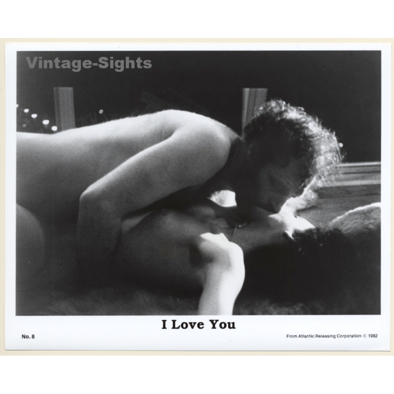 Paulo César Pereio - Sonia Braga: I Love You / Movie Still (Vintage Photo 1982)