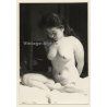 Erotic Study: Natural Nude Asian Female *8 (Vintage Photo ~1940s/1950s)