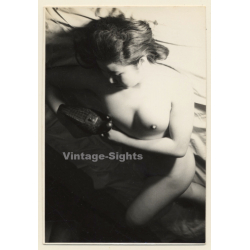 Erotic Study: Natural Nude Asian Female *16 (Vintage Photo ~1940s/1950s)