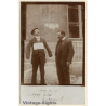 Je Ne Veux Ni Pain Ni Argent / Humor (Vintage RPPC 1910s/1920s)