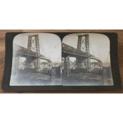 Brooklyn Bridge No.2 Over East River, N.Y. (Vintage American Stereophonic Company Photo 1904)