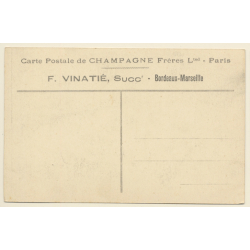 Biskra / Algeria: Ouvriers Arabes - Champagne Frères Vinatié (Vintage PC 1910s/1920s)
