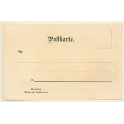 Otto Strützel: Isarthal - Lenggries - Calvarienberg - Tölz (Vintage PC 1900s)