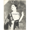 Experimental Erotic Study by Piotr: Nude Geisha *2 / Cigarette - Kimono (Vintage XL Photo 40 x 30 CM 1980s)