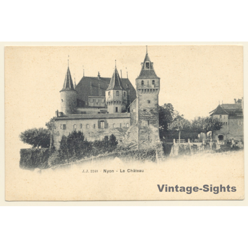 Nyon / Switzerland: Le Château (Vintage PC 1900s)