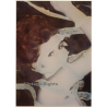 Erotic Study by Pjotr Van Moock: Portrait Of Redhead Wrapped In Cloth (Vintage XL Photo 43 x 30 CM 1980s)