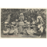 Sri Lanka - Ceylon: Stick Dancing by Nautch Dancers (Vintage PC 1912)