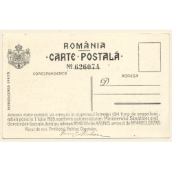 Bucharest / Romania: Solidary Postcard To Help Build The Sanatorium 1925-1926 (Vintage PC)