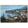 Croatia: Ika mit Insel Cherso (Vintage PC 1909)