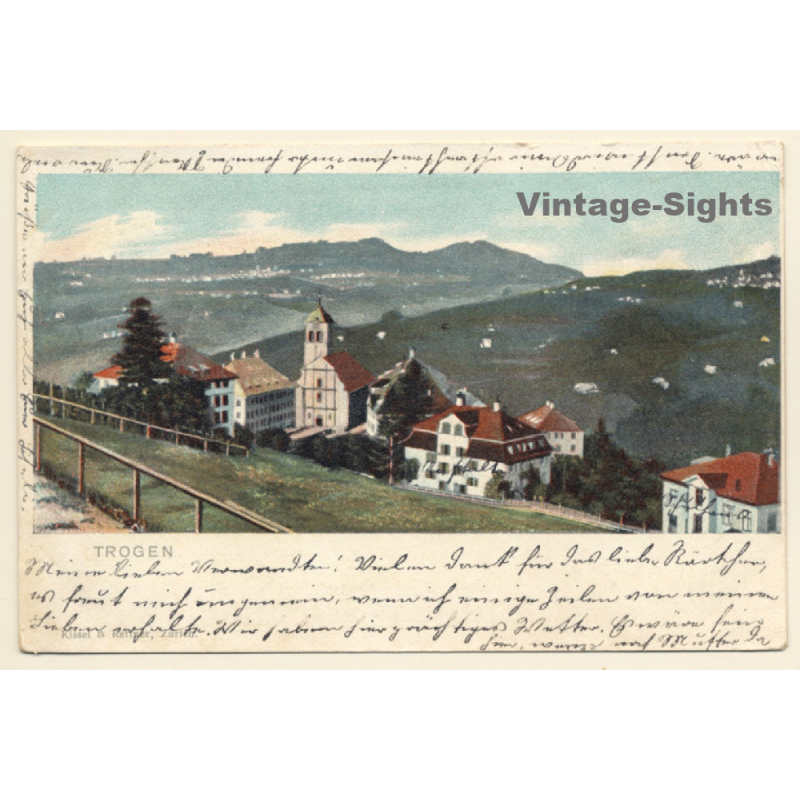 Trogen / Switzerland: Partial View (Vintage Artist PC 1905)