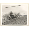 British Motocross Race N°88 / Scramble *12 (Vintage Photo UK ~1950s)