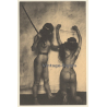 1920s Erotica: BDSM Fantasy - Spanking*3 / Risqué - Boudoir (PC Weltpostverein RE ~1960s)
