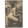 1920s Erotica: Nude Belle Epoque Beauty*1 / Risqué - Boudoir (PC Weltpostverein RE ~1960s)