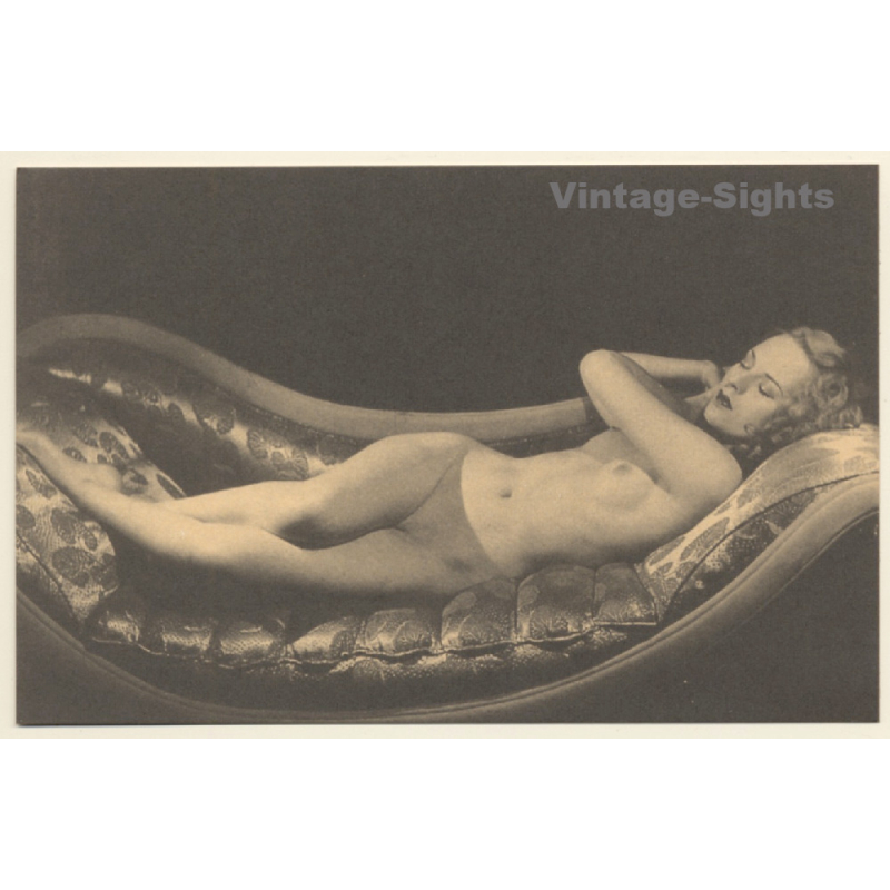 1920s Erotica: Nude Belle Epoque Beauty*10 / Risqué - Boudoir (PC Weltpostverein RE ~1960s)