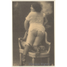 1920s Erotica: Nude Belle Epoque Beauty*16 / Risqué - Boudoir (PC Weltpostverein RE ~1960s)