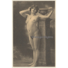 1920s Erotica: Nude Belle Epoque Beauty*19 / Risqué - Boudoir (PC Weltpostverein RE ~1960s)