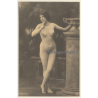 1920s Erotica: Nude Belle Epoque Beauty*20 / Risqué - Boudoir (PC Weltpostverein RE ~1960s)