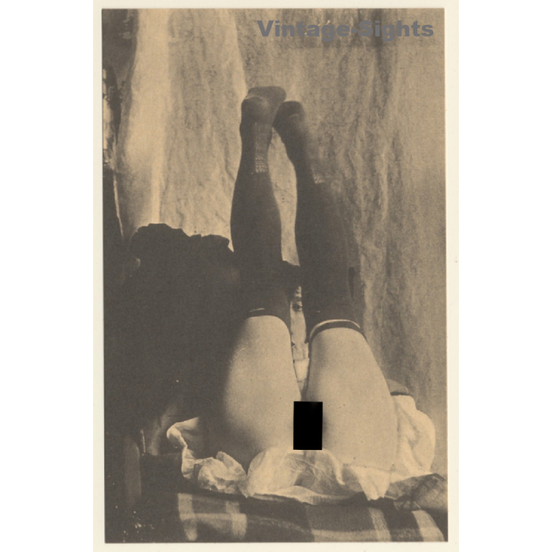 1920s Erotica: Nude Belle Epoque Beauty*35 / Risqué - Boudoir (PC Weltpostverein RE ~1960s)