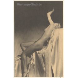 1920s Erotica: Nude Belle Epoque Beauty*39 / Risqué - Boudoir (PC RE ~1960s)