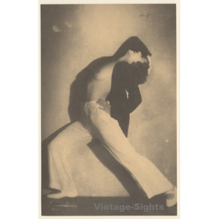 1920s Erotica: Nude Belle Epoque Beauty*41 / Risqué - Boudoir (PC RE ~1960s)