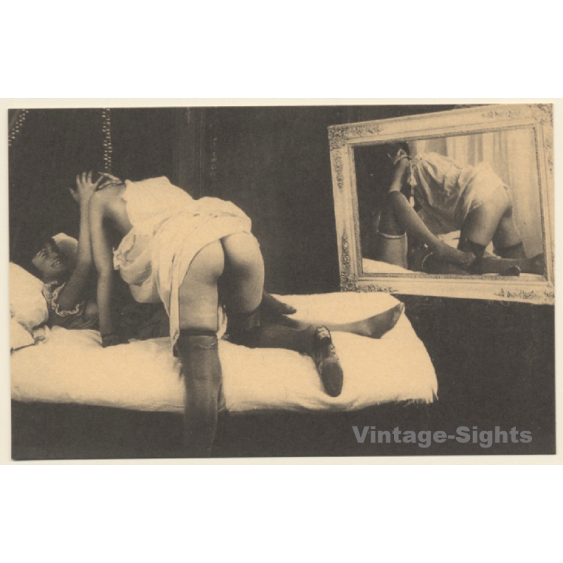 1920s Erotica: Lesbian Fantasy *5 / Risqué - Boudoir (PC RE ~1960s)