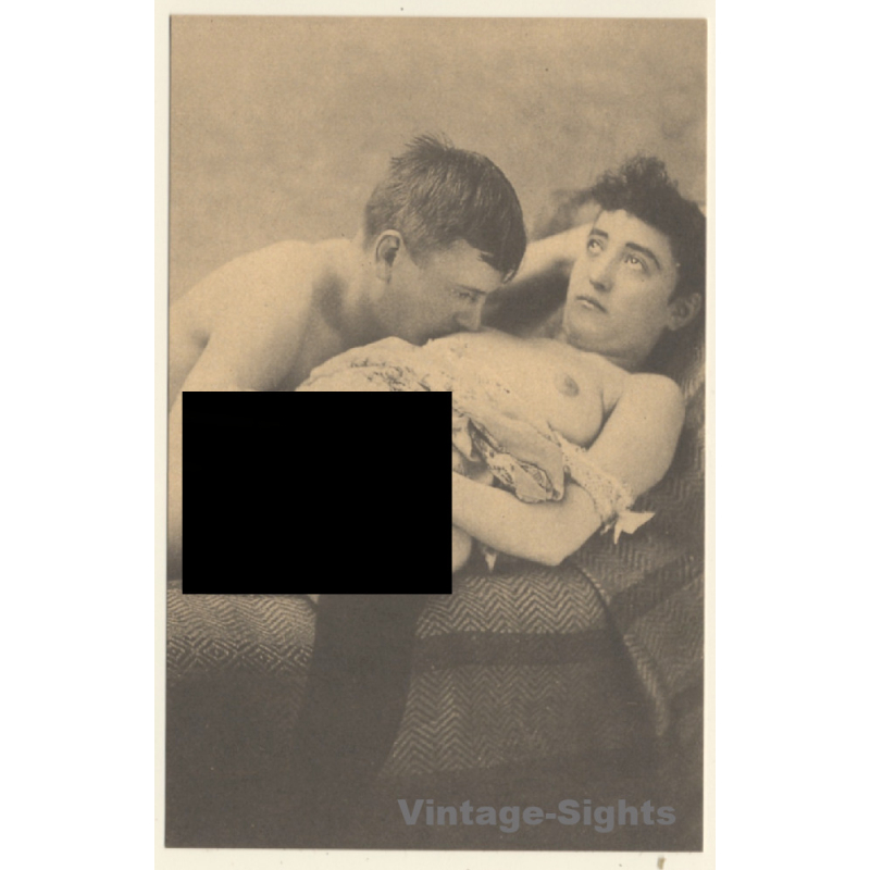 1920s Erotica: Couple Fantasy *6 / Risqué - Boudoir (PC RE ~1960s)