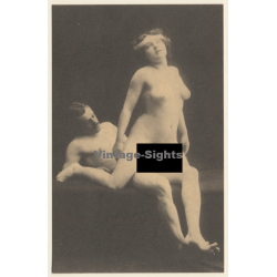 1920s Erotica: Couple Fantasy *7 / Risqué - Boudoir (PC RE ~1960s)