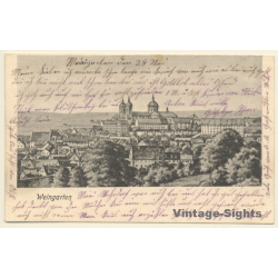 Weingarten / Germany: Total View (Vintage PC 1904)