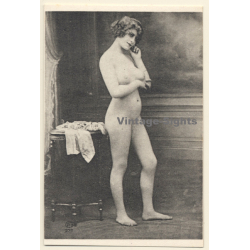 1920s Erotica: Belle Epoque Nude*5 / Risqué - Boudoir (Vintage Trading Card ~1930s)