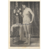 1920s Erotica: Belle Epoque Nude*10 / Risqué - Boudoir (Vintage Trading Card ~1930s)