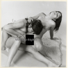 Erotic Study: 2 Darkhaired Nudes On Sheep Skin / Lesbian INT (Vintage Photo KORENJAK 1970s/1980s)