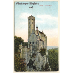 Honau / Germany: Schloss Lichtenstein *2 (Vintage PC 1912)