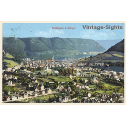Geislingen a.d. Steige / Germany: Panorama View (Vintage PC 1910)