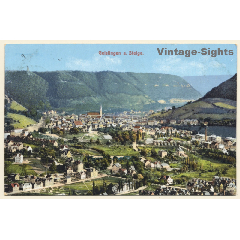 Geislingen a.d. Steige / Germany: Panorama View (Vintage PC 1910) Geislingen a.d. Steige / Germany: Panorama View (Vintage PC 1910)