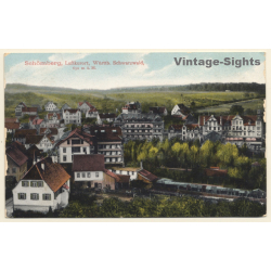 Schömberg im Schwarzwald: Panorama View (Vintage PC 1911)