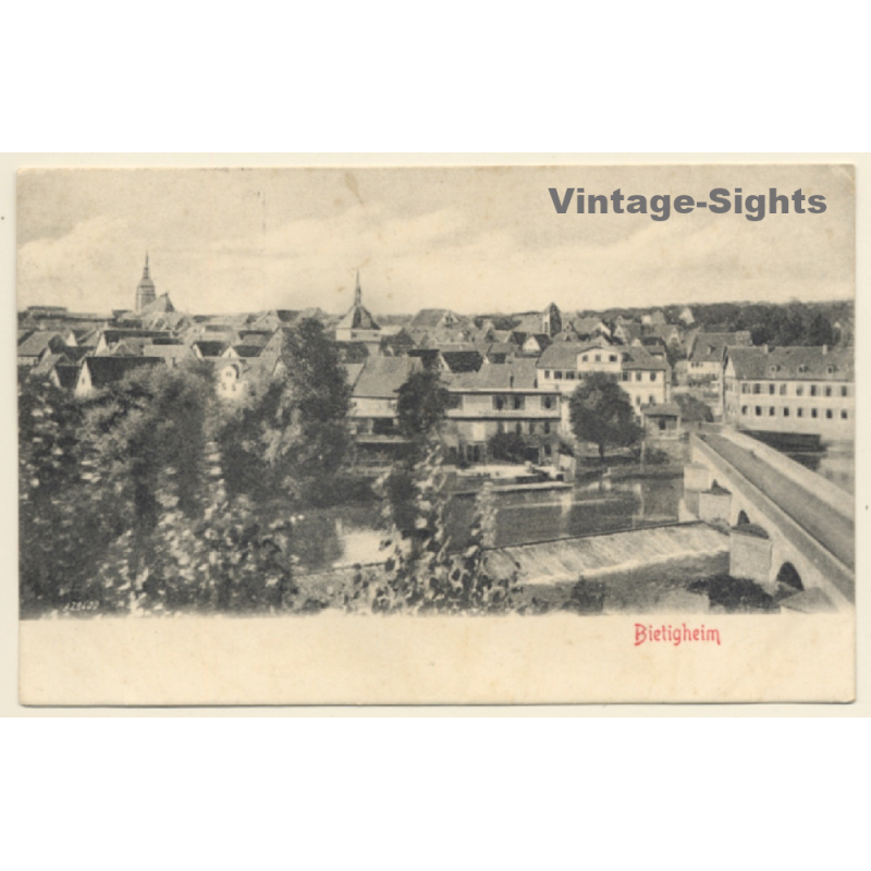 Bietigheim / Germany: Total View View (Vintage PC 1906)