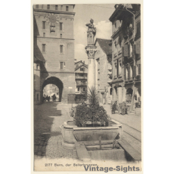 Bern / Switzerland: Der Seilerbrunnen (Vintage PC 1908)