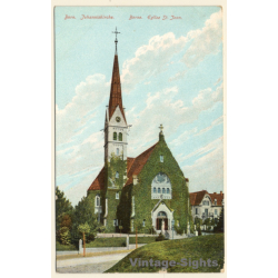 Bern / Switzerland: Johanniskirche - Eglise St. Jean (Vintage PC 1908)