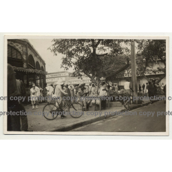 Buhan & Teisseire & Market Hall - 1 Rue Des Essarts, Dakar (Vintage Photo B/W ~1940s)
