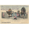 Tunisia: Noce Arabe - Transport de Fiancés / Camels - Desert (Vintage PC 1905)
