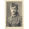 WW2: Handsome Young German Soldier In Uniform *3 (Vintage RPPC 1930s/1940s)