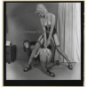 Erotic Study: Semi Nude Maid & Mistress In Spanking Session*17 / BDSM (Vintage Contact Sheet Photo 1970s/1980s)