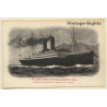 S.S. Wasilef-Constantinos / Steamer - Transport Auxilaire Francais (Vintage PC 1918)