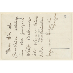 Gandria / Lago Di Lugano: Steamship - Villas on Seashore (Vintage RPPC 1920s/1930s)