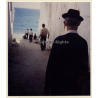 Lydia Nash: Old Men in Ibiza Town Alley*2 (Vintage Photo 1980s)