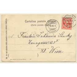 Lago di Lugano / Switzerland: Chiesa à Oria - Church (Vintage PC 1908 )