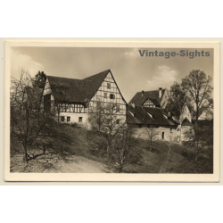 Schwärzloch bei Tübingen: Bauernhaus (Vintage RPPC 1956)
