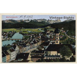 Wolfratshausen / Oberbayern: Panorama View (Vintage PC 1913)