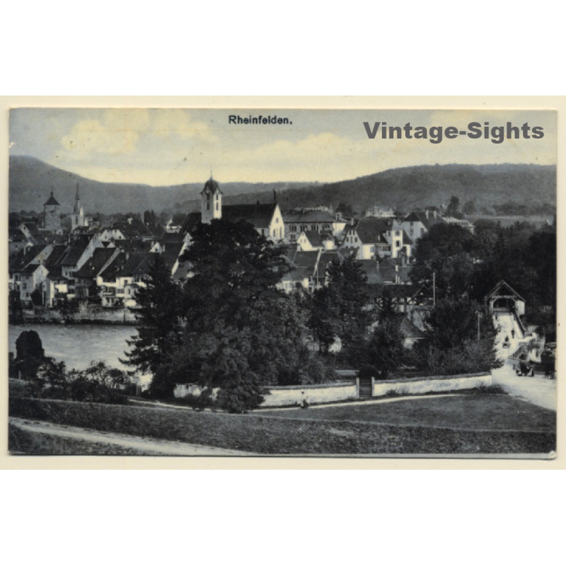 Rheinfelden / Switzerland: Partial View (Vintage PC 1907)