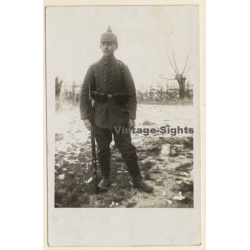 Calw / WW1: Soldat - 2. Komp. Landsturm Inf. Regt 39 (Vintage RPPC ~1910s)